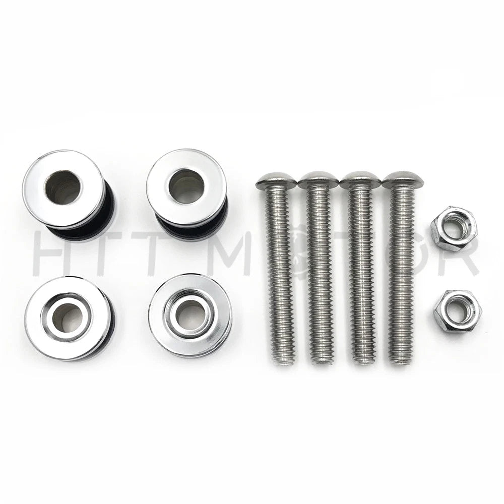 Detachable Sissy Bar Docking Hardware Kit for Harley Sportster XL 1200 883 (2004–2017)