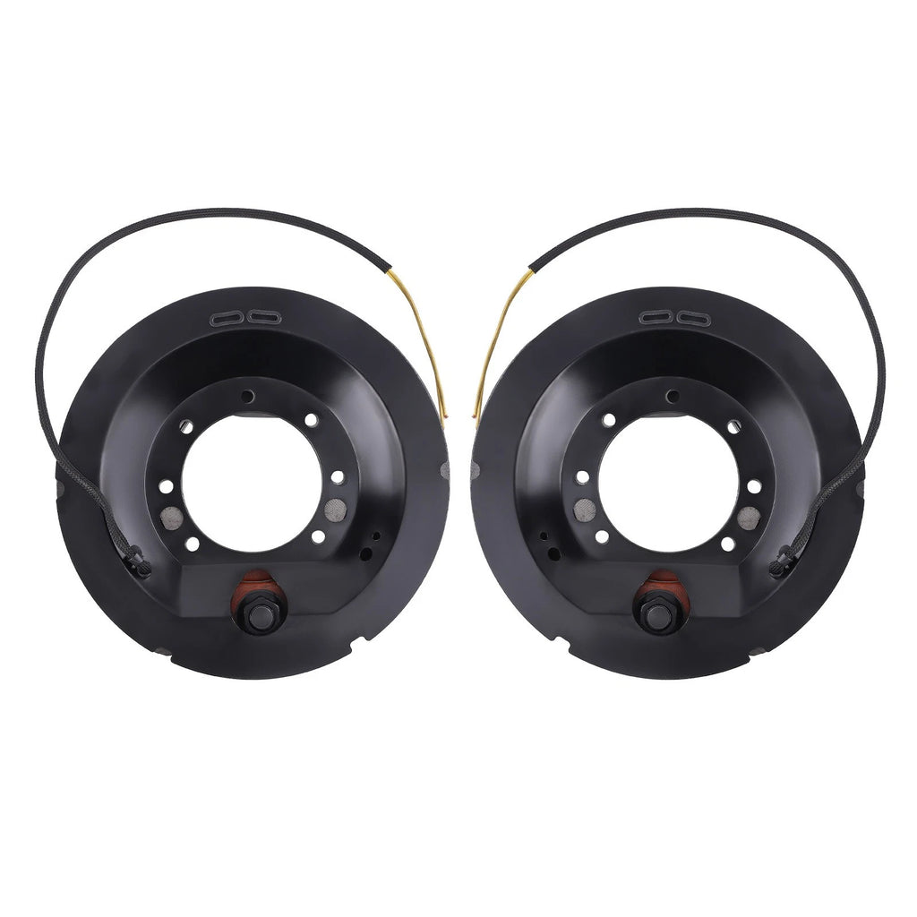 Set of 2 Electric Trailer Backing Plates for Trailer Axle (23-451)