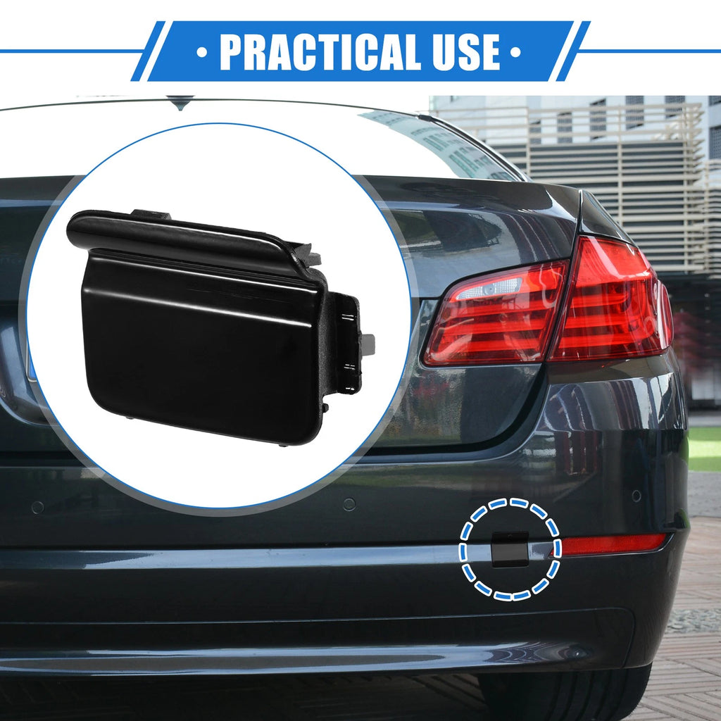 Tow Hook Cover for BMW 550i 528i 535i (2008–2010) - Black