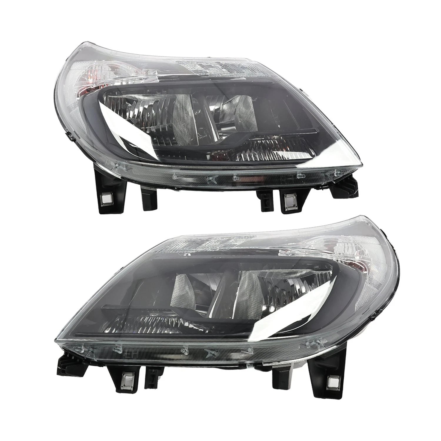 Pair Halogen Headlights for Dodge Ram Promaster 1500 2500 3500 (2014–2022)