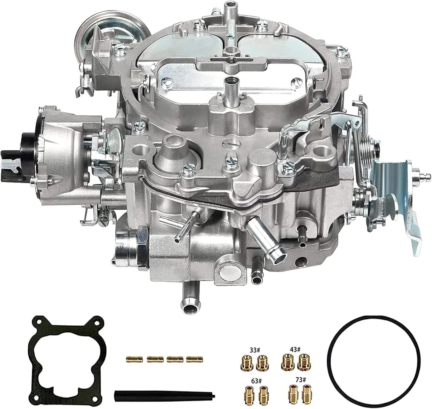 Carburetor for Chevrolet 305 350 Engine (Rochester Quadrajet 4MV 1906R 1904R)