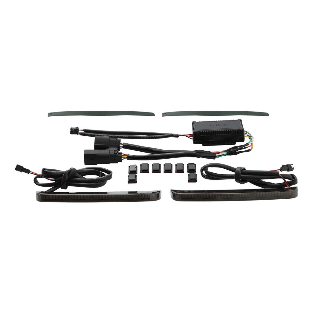 LED Saddlebags Brake Turn Signal Lights for Harley Road Glide (2014-2023)