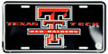 Texas Tech Red Raiders License Plate Tag 6x12