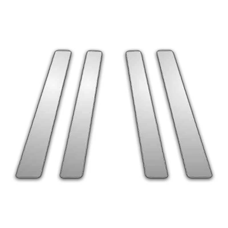 4Dr 4Pc Chrome Pillar Post Covers for 00-03 Mazda Protege - P4161