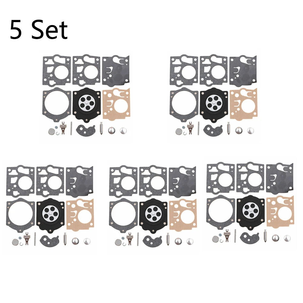 Set of 5 Carburetor Gasket Kits for McCulloch Homelite Echo K10-SDC