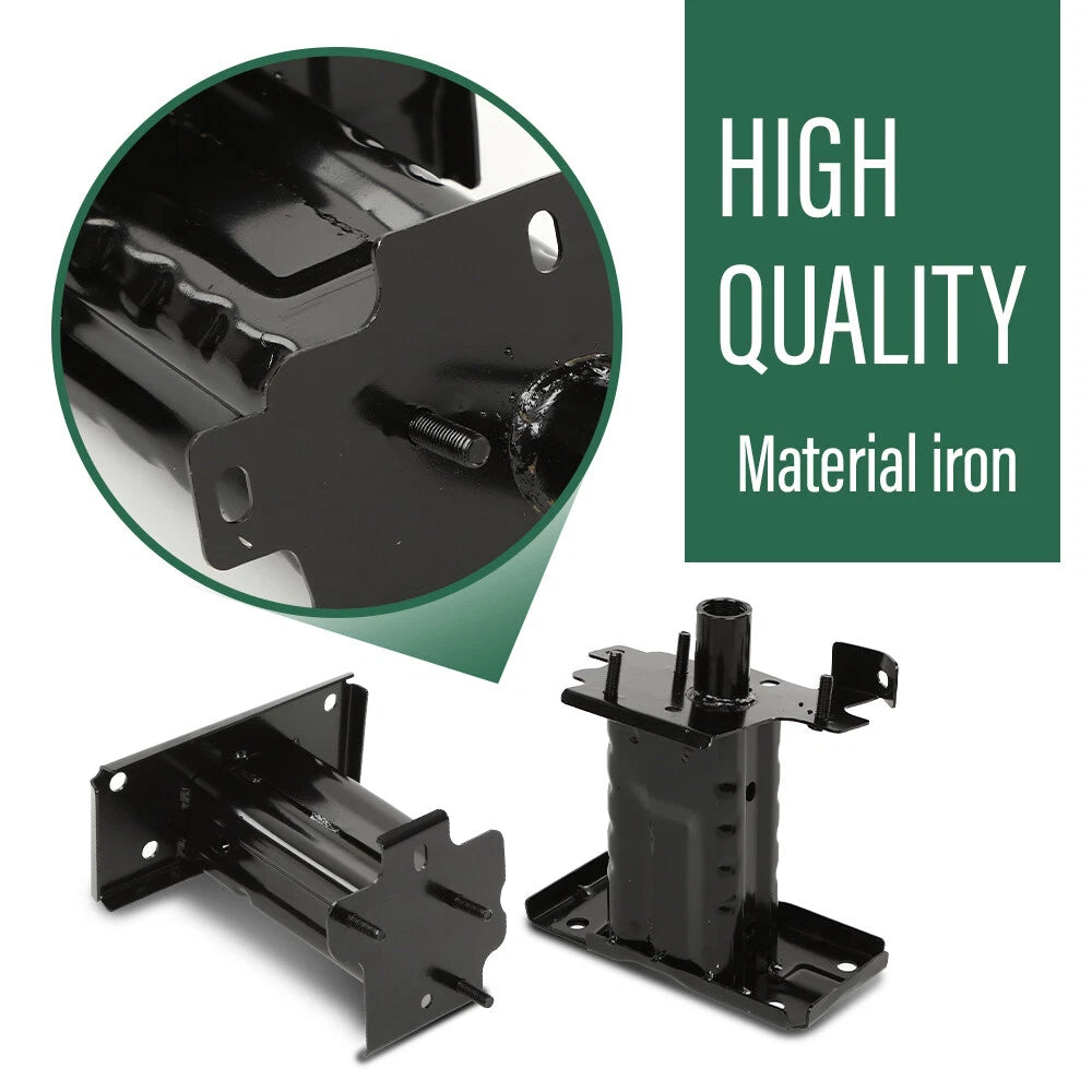 Set of 2 Front Bumper Mounting Brackets for Nissan Rogue (2014–2019)