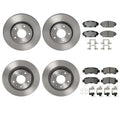 Akebono ProACT Brake Kit with Disc Rotors & Ceramic Pads for Mazda CX-3 (2016–2021)