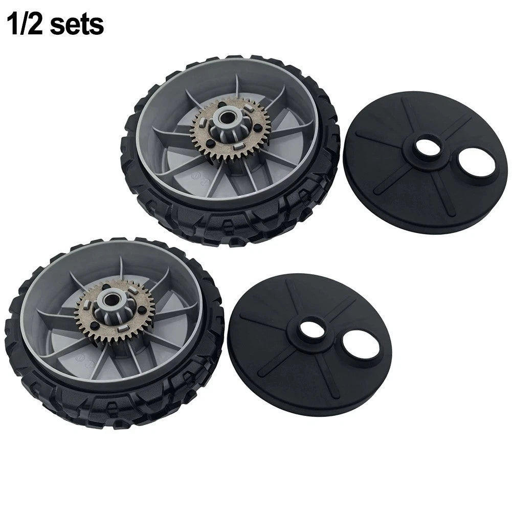8in Drive Wheels with Dust Covers for Honda HU700AWD HU725AWD (2010–2023)