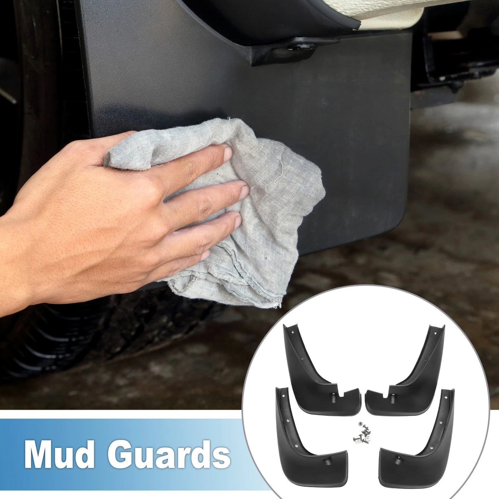 Mud Flap Splash Guard for Toyota Highlander (2001–2007)