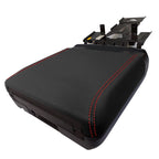 Console Armrest Cover for Ford F150 XLT (2021–2024) Red Stitch