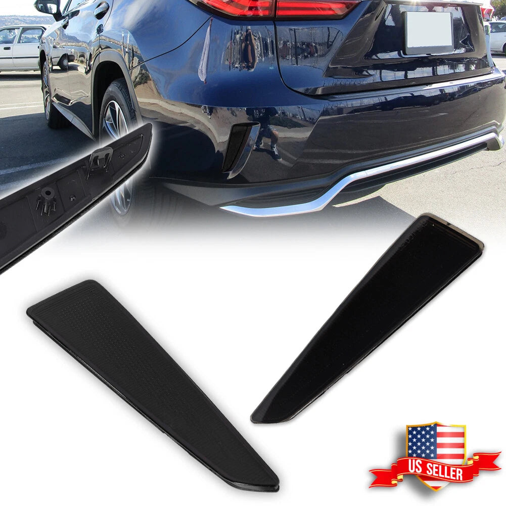 Smoked Lens Rear Bumper Reflector Light Kit for Lexus RX350 RX450h (2016–2020)