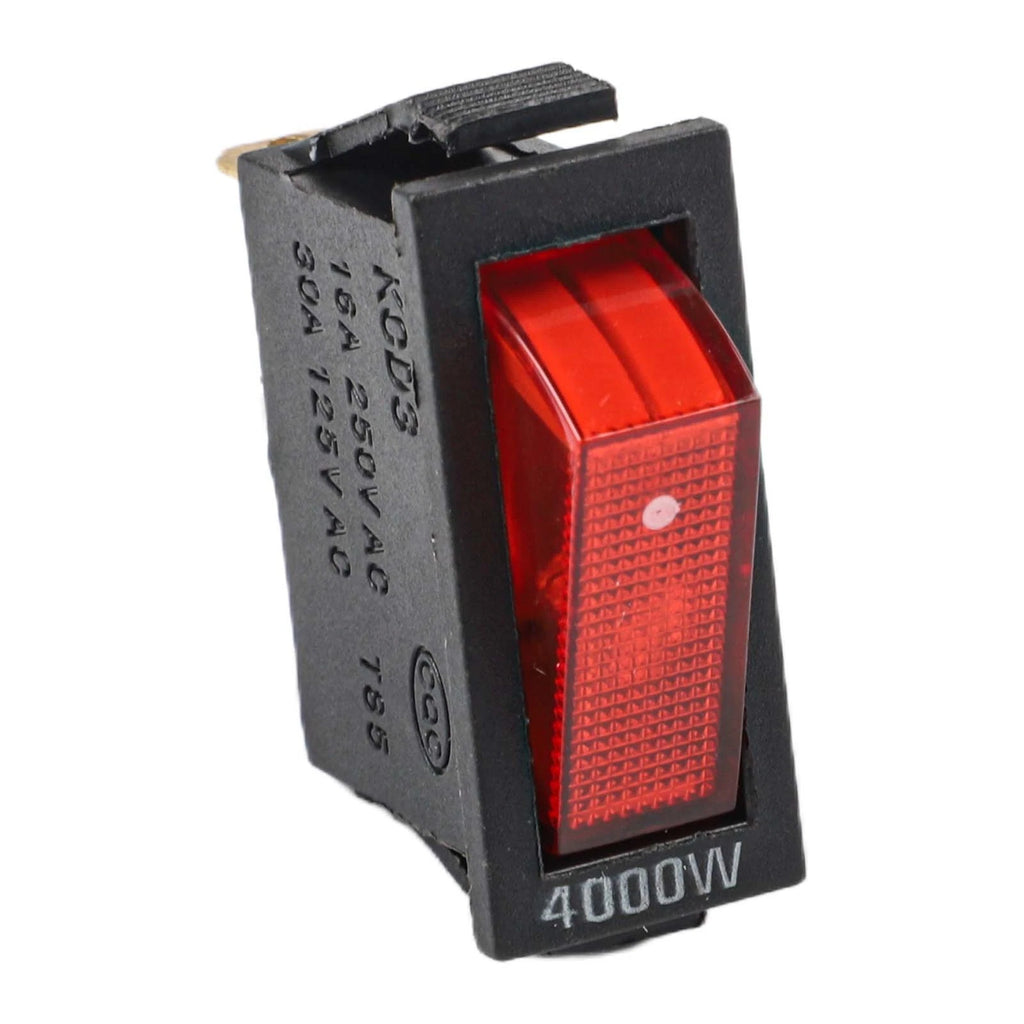 Rocker Switch Power Button Red 12x AC 125V 20A AC 250V 16A for Universal Use