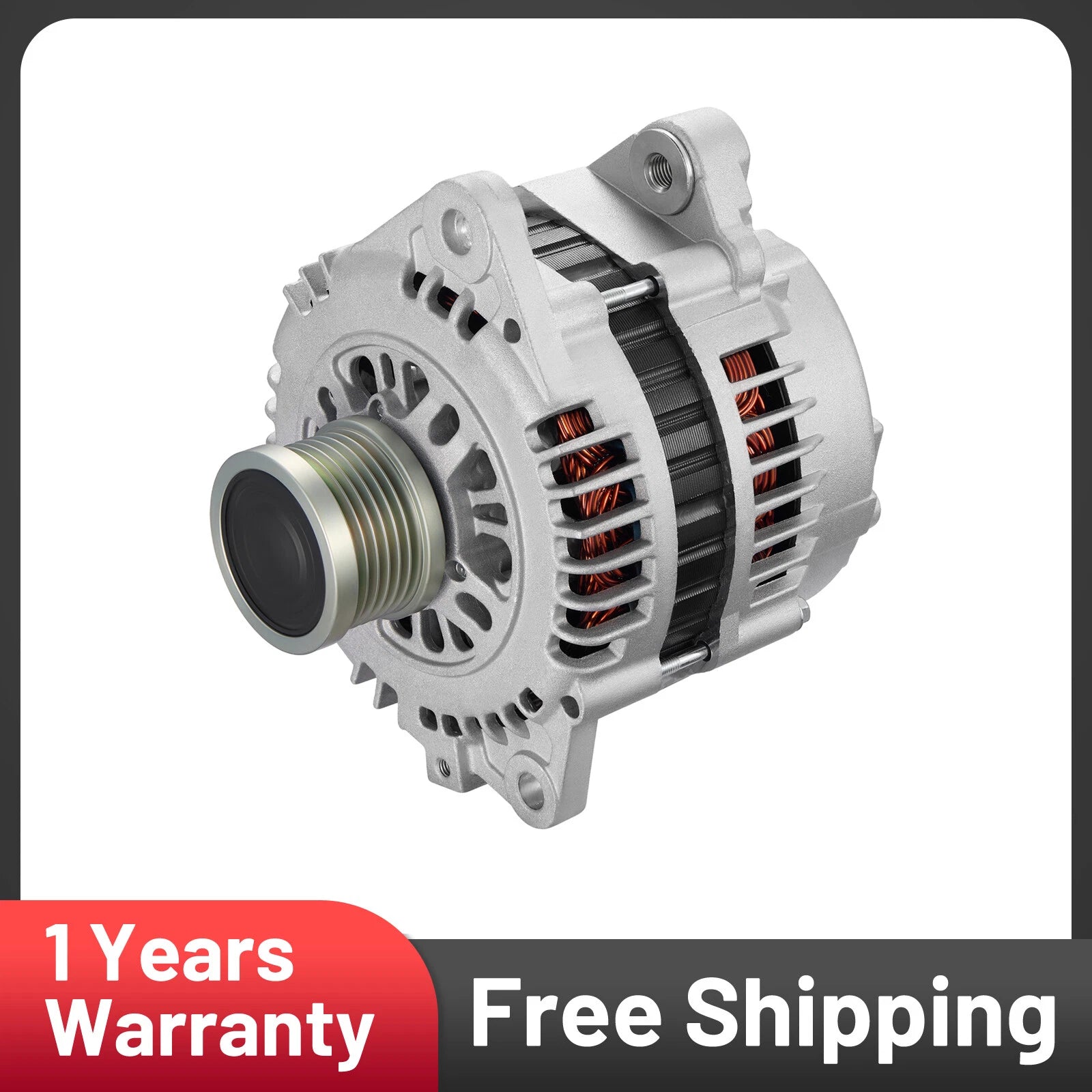 Alternator for Nissan Rogue for Nissan X-Trail (2005–2012) 110A 12V CW