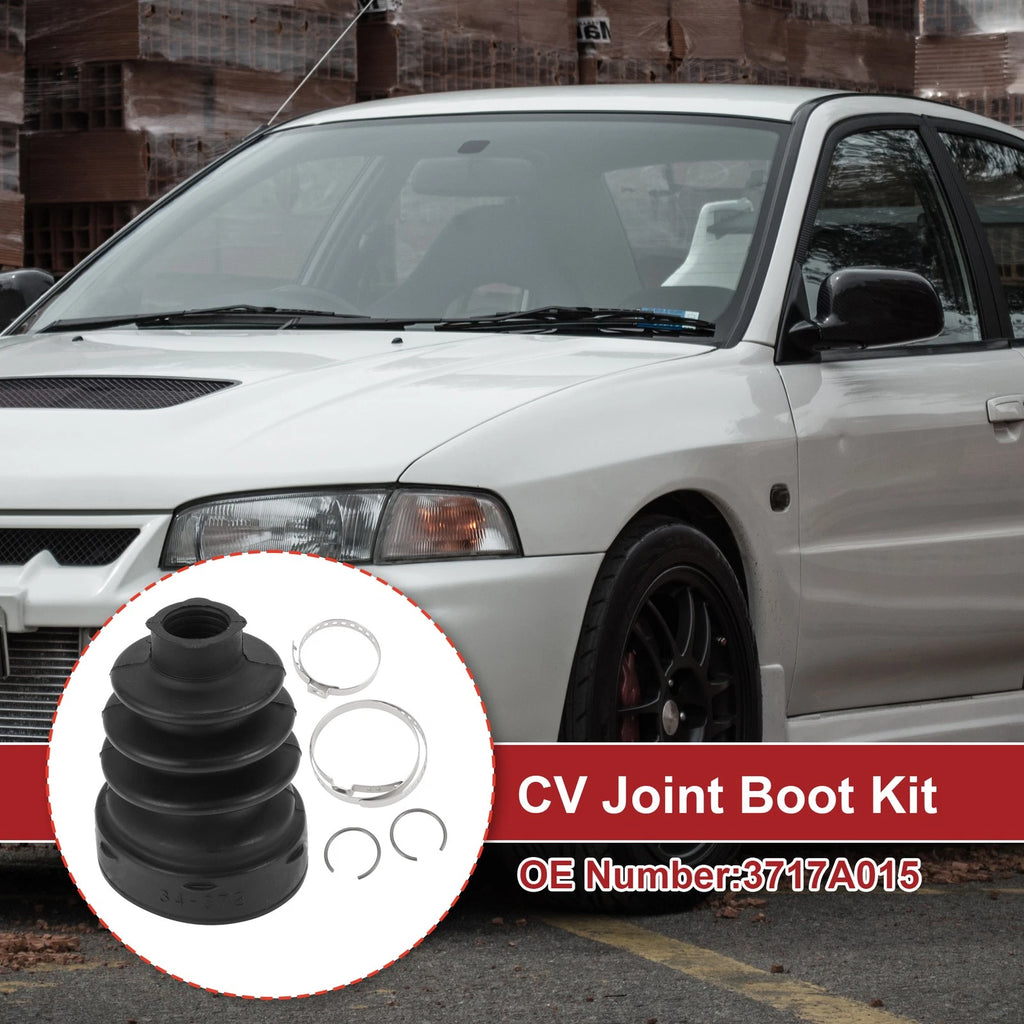 Inner CV Joint Boot Kit w/ Clamps for Mitsubishi Lancer (2012–2017)