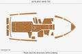 EVA Foam Faux Teak Deck Flooring Mats for AXIS T23 (2019–2021)