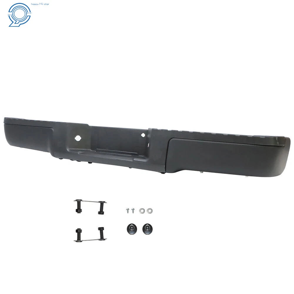 Complete Rear Steel Bumper Assembly for Ford F150 (2009-2014)