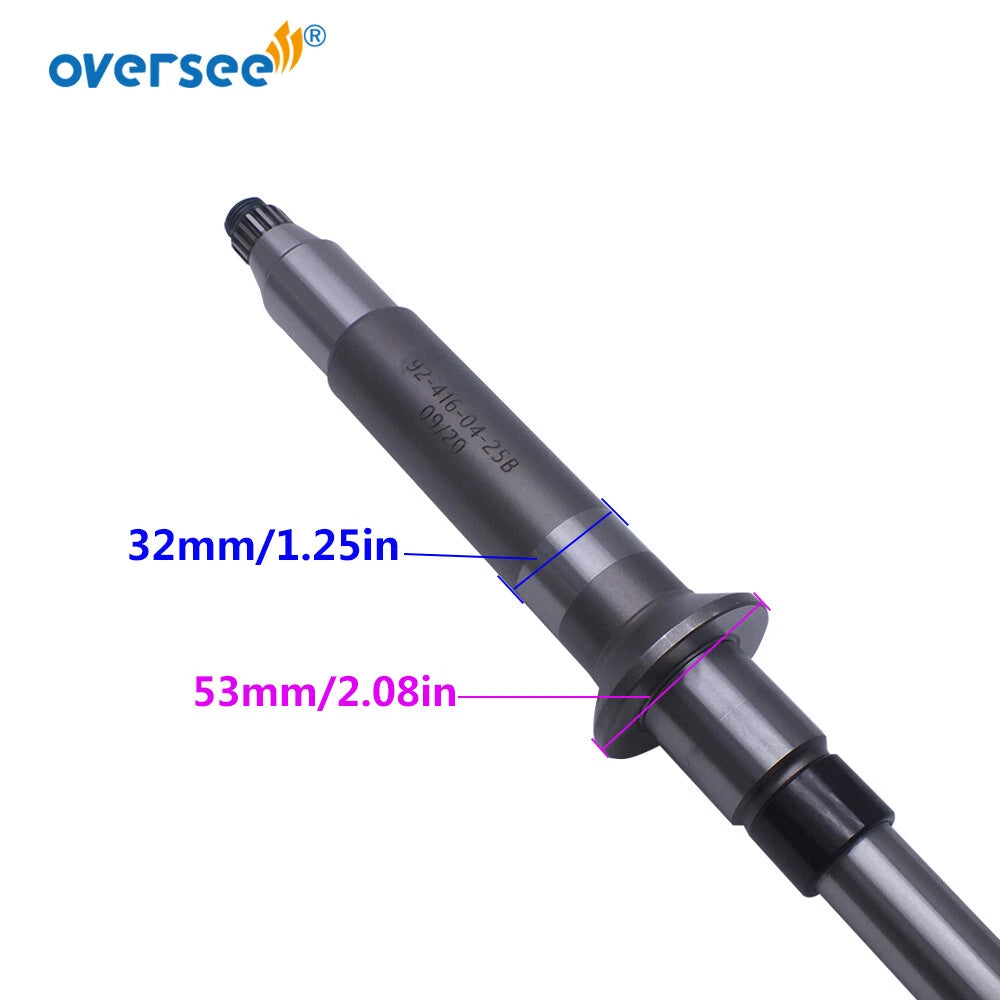 Driver Shaft for Yamaha Outboard F150HP (2000–2006) 63P-45501-10-00