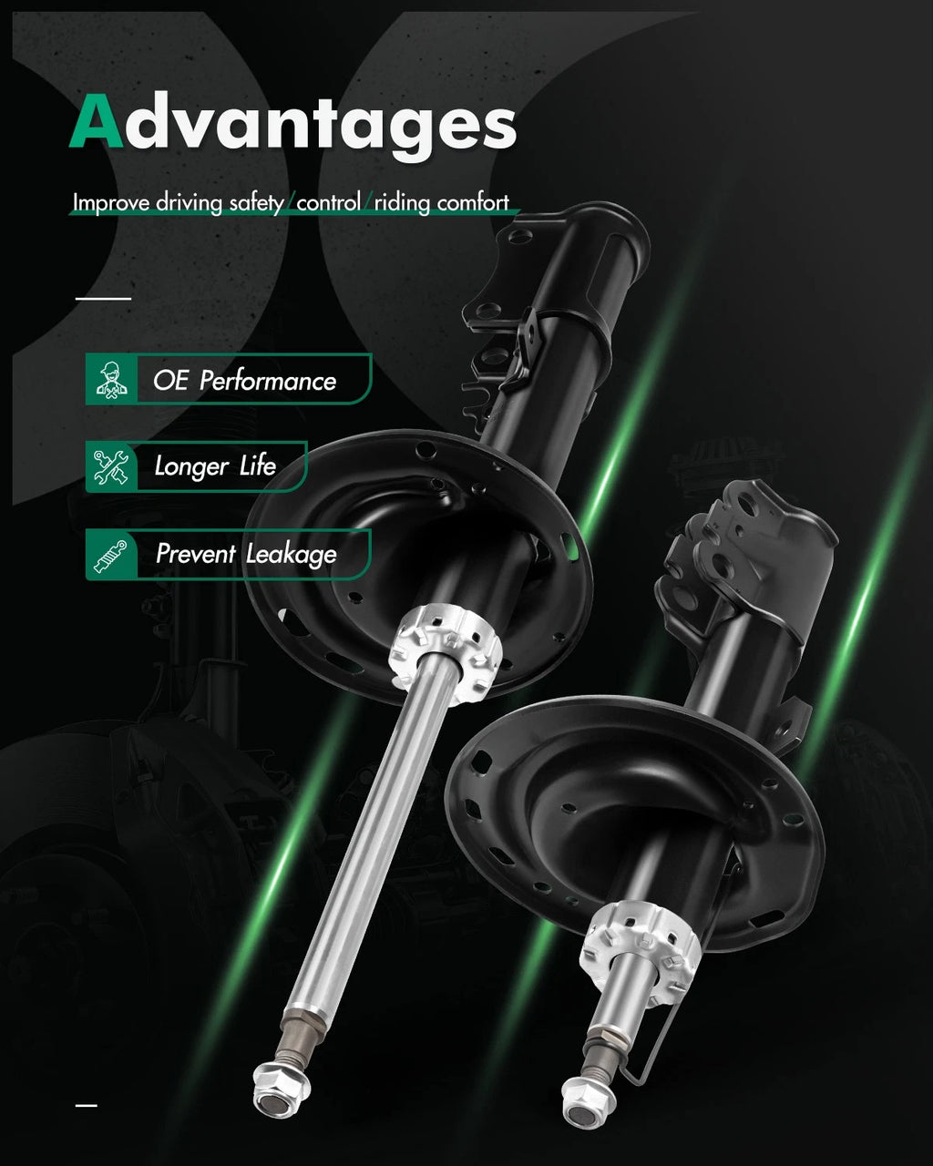 Full Set Shocks Struts for Lexus ES330 (2004–2006)