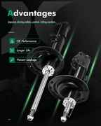 Full Set Shocks Struts for Lexus ES330 (2004–2006)