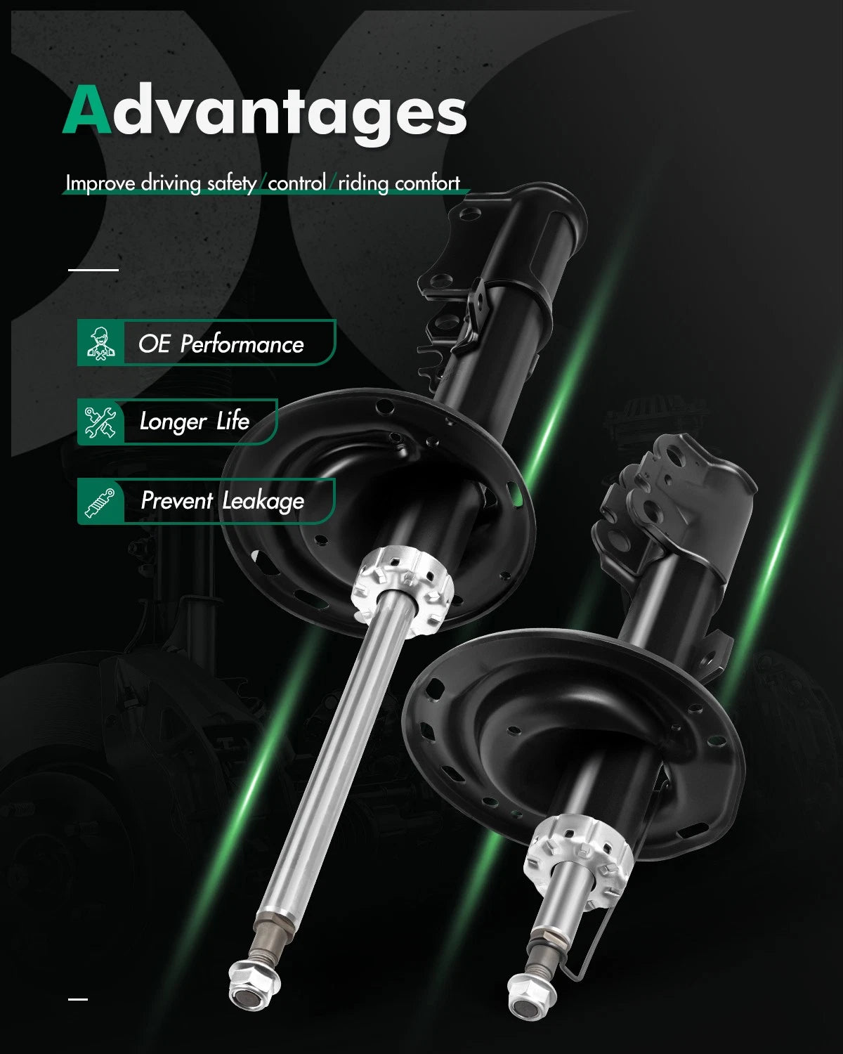 Full Set Shocks Struts for Lexus ES330 (2004–2006)