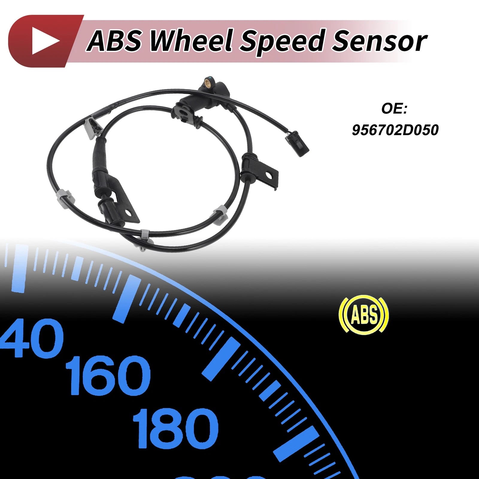 ABS Wheel Speed Sensor for Hyundai Elantra (2011–2016) No. 956702D050