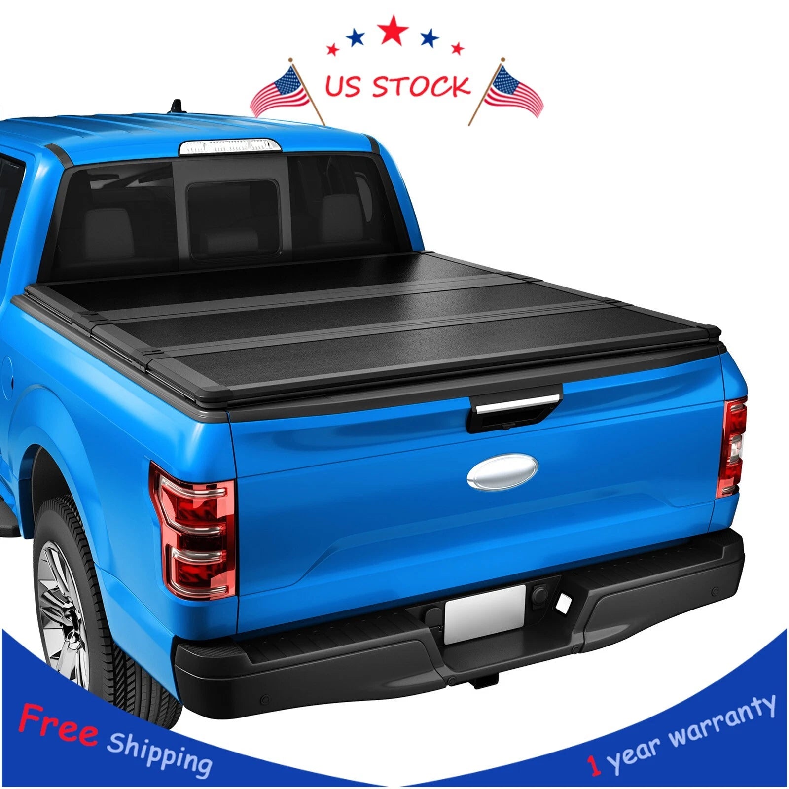 Tri-Fold Hard Tonneau Cover for Nissan Titan (2004–2015)