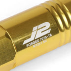 Set of 20 J2 7075 Forged Aluminum M12x1.5 Open-End Lug Nuts for Universal