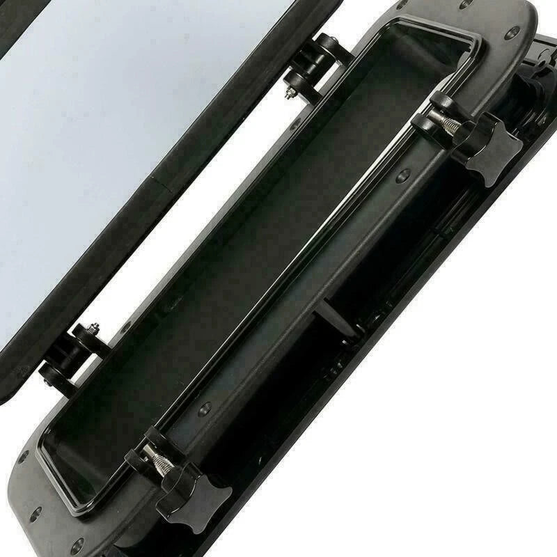 Replacement Window Port Hole for Boat Yacht (15-3/4" x 7-7/8") Black
