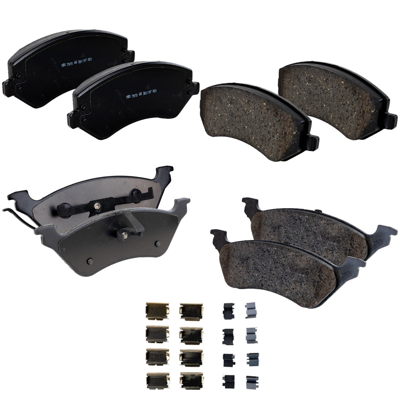 Brake Pad Set for Dodge Grand Caravan, Town & Country (2001–2005)