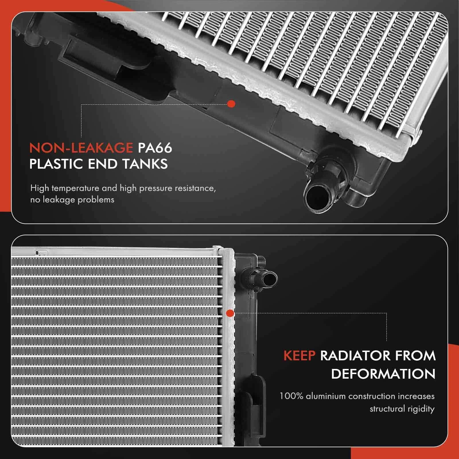 Aluminum Radiator for BMW 335i 435i (2012–2016)