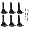 6X Ignition Coil & Spark Plug Set for Ford F-150 (2017–2019)