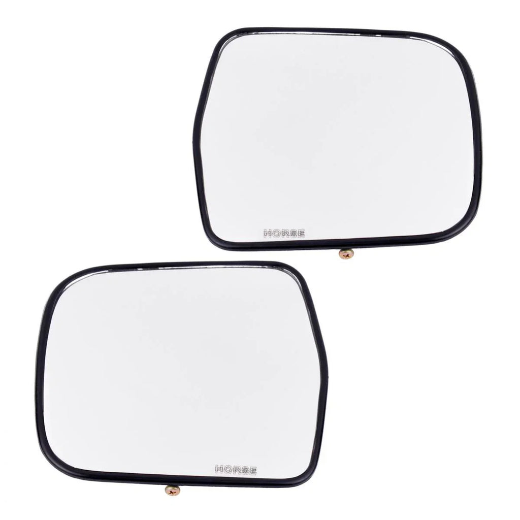 Side Door Mirror Glass Lens Pair Fits Toyota Hilux LN85 LN106 4Runner 1989-97