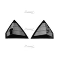 Gloss Black Rear Window Louver Shutter Cover for Buick Regal (2017–2021) Pair