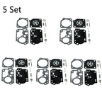 5X Carburetor Diaphragm Kit for Zama RB-156 C1U-W43 C1U-W45 Poulan BVM210VS