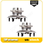 2X Front Wheel Bearing Hub Assembly for Chevy Colorado Canyon (2009–2012) 4WD