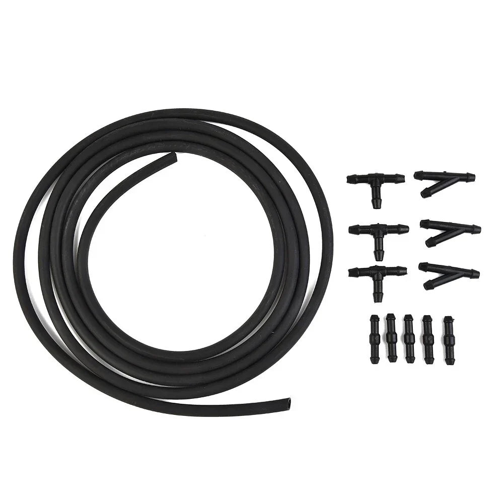 Windscreen Washer Hose Connectors Straight, T-Piece for Car