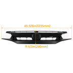 Front Upper Grille for Honda Civic Sedan (2019–2020) Black Mesh