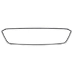 Replacement Silver ABS Plastic Outer Grille Molding For 2017-2019 Subaru Impreza