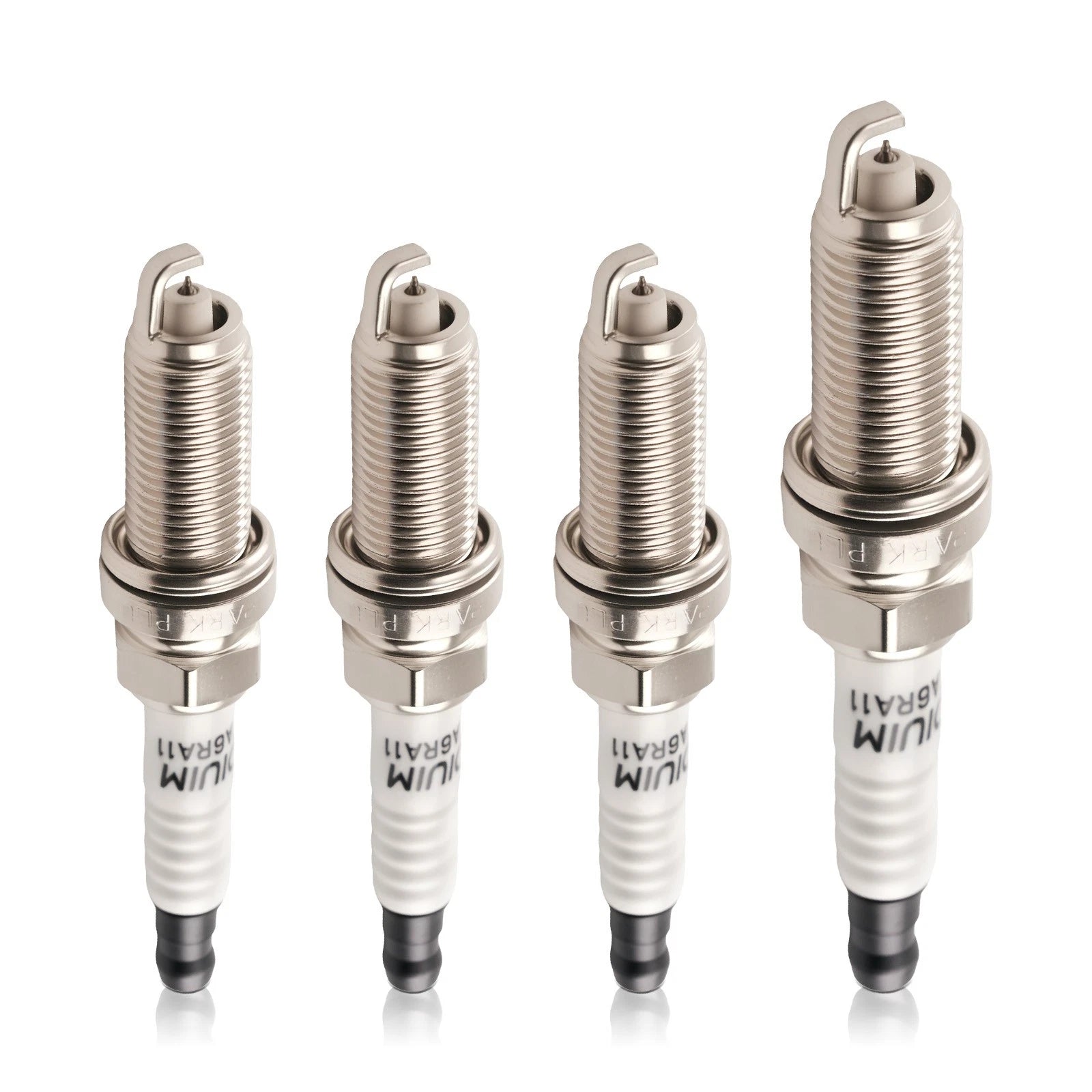 Set of 4 Double Iridium Spark Plugs for Nissan Frontier NV200 Sentra (2005–2020)