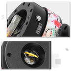 NRG SRK-200BK-SAKURA Steering Wheel Quick Release Adapter for Universal (2000–2023)