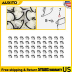 50pcs Center Molding Clips for Mercedes Benz Sprinter (2019–2022)