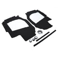 Set of 2 Soft Door Enclosure Kits for Kubota RTV900/RTV1100/RTV1120 (2008–2014)