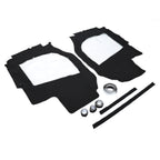 Set of 2 Soft Door Enclosure Kits for Kubota RTV900/RTV1100/RTV1120 (2008–2014)
