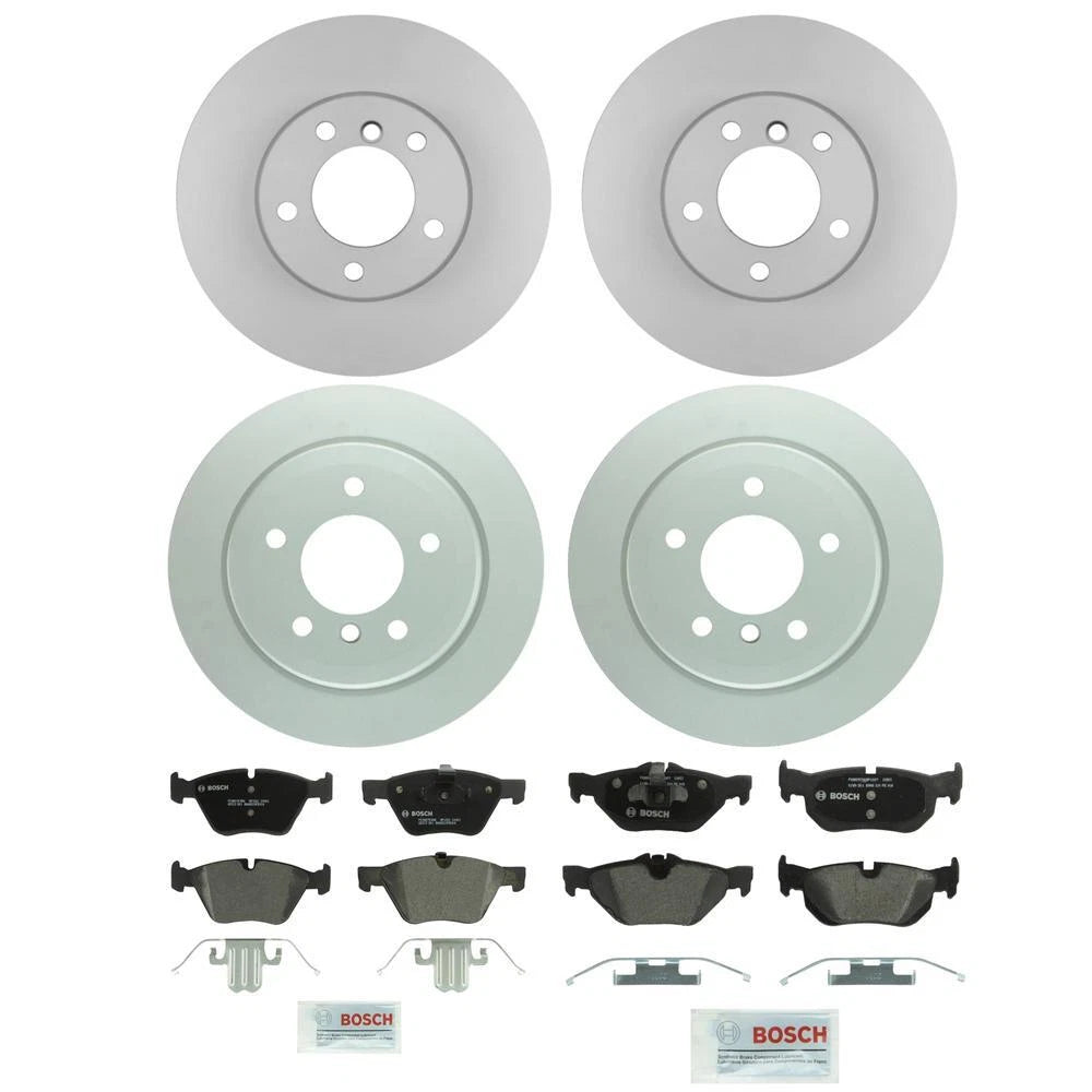 Brake Kit Disc Rotor & Semi-Metallic Pad for BMW E90 E91 E92 E93 (2006–2013)