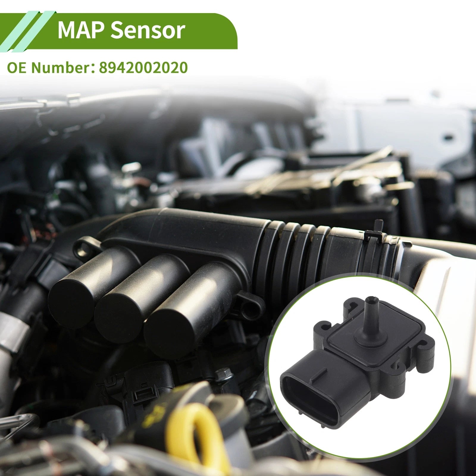MAP Sensor for Toyota Corolla AE110 (1995–2002) No.8942002020