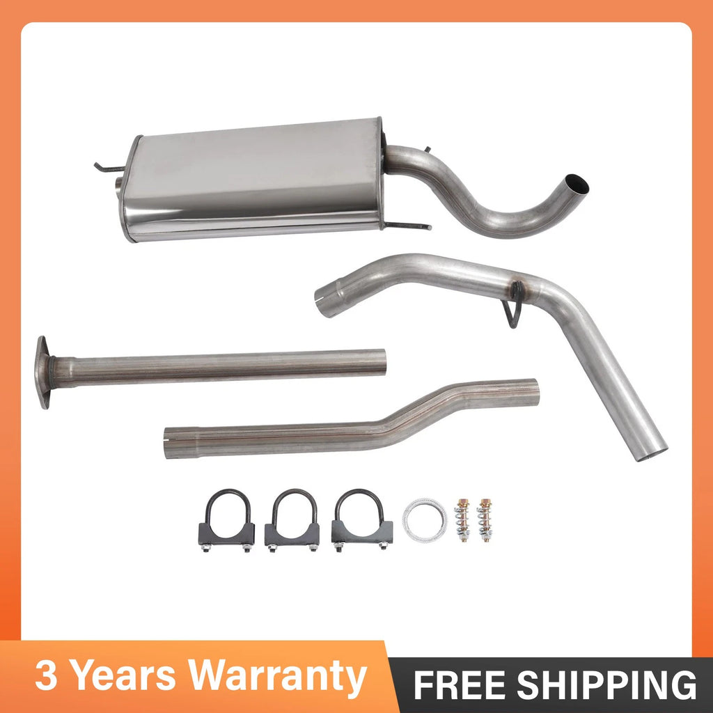 Stainless Steel Muffler Exhaust Kit for Toyota Tacoma 4.0L (2005–2012)