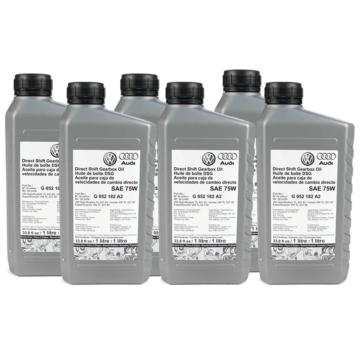 6 Liters Dual Clutch Transmission Fluid for DSG Oil DCTF-1 (OEM)