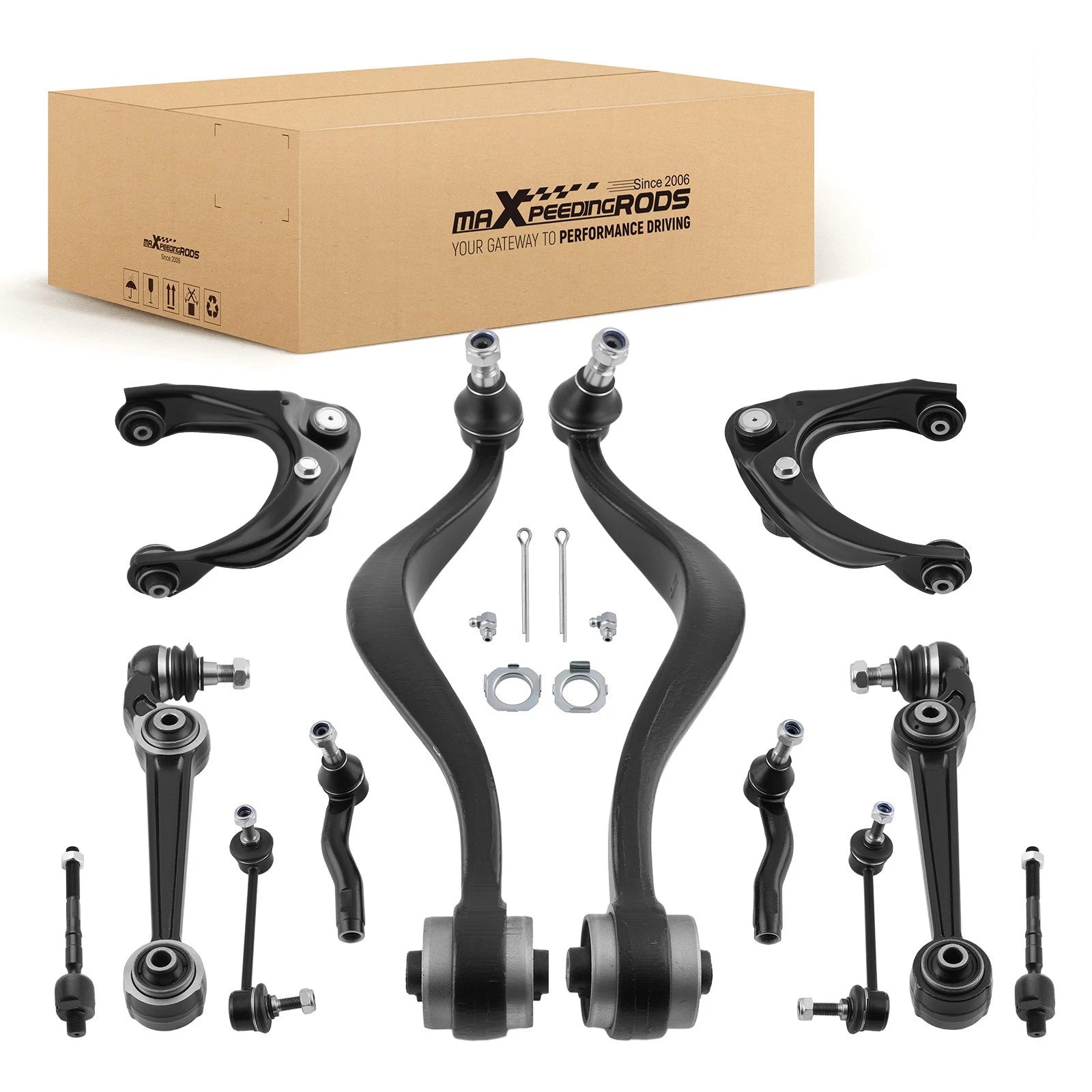 12PC Control Arm Stabilizer Link Kit for Mazda 6 (2003–2008)
