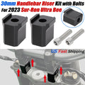 30MM Bar Risers for Surron Ultra Bee (2023) - Aluminum Handlebar Riser Kit
