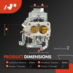 2-Barrel Carburetor for Nissan Sunny Datsun B210 (1973–1978)